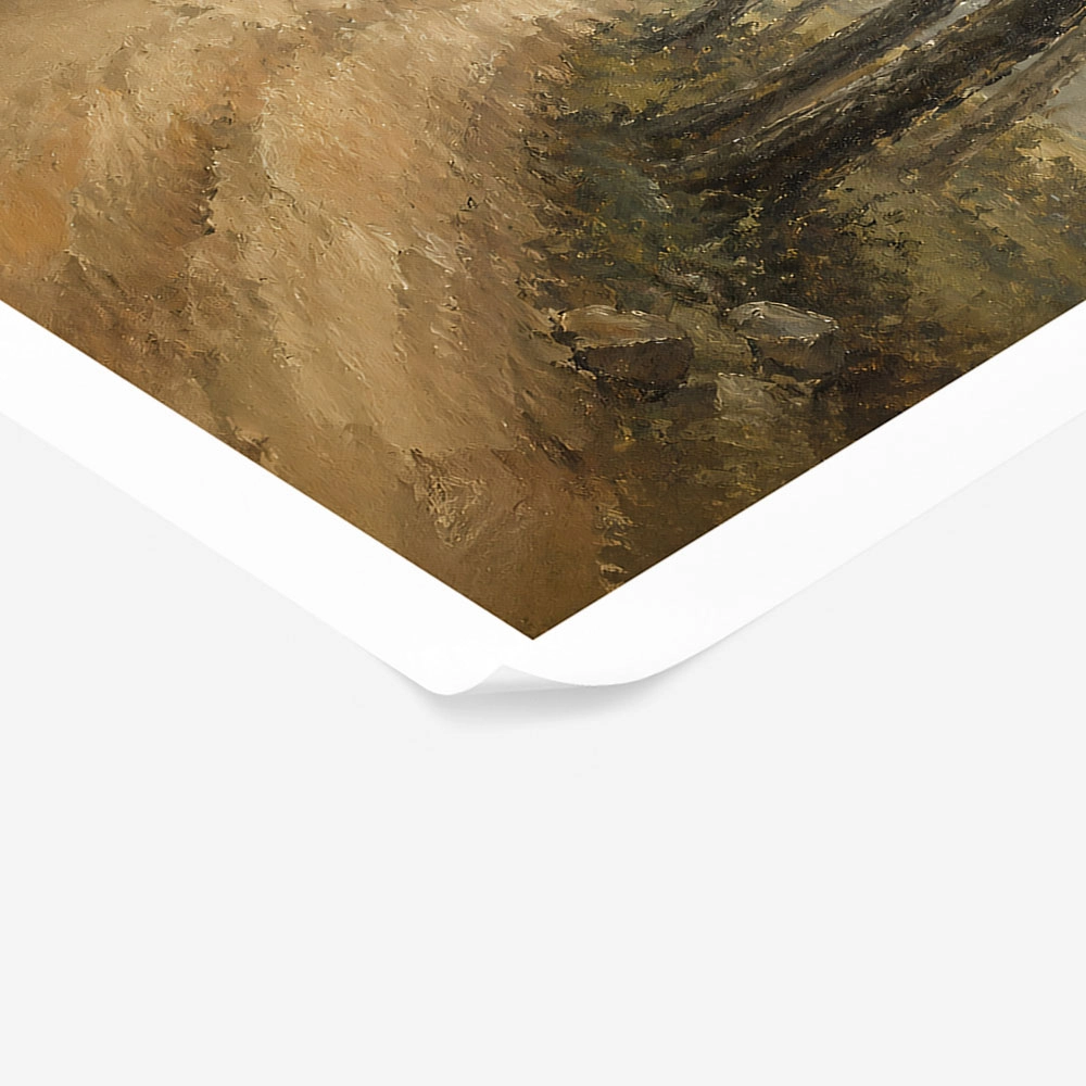 Poster VINTAGE DARK ACADEMIA COUNTRY PATH