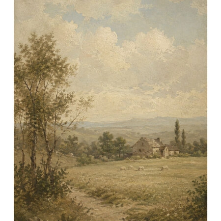 Poster VINTAGE DARK ACADEMIA COUNTRY ROAD 4 -  Sticky 2