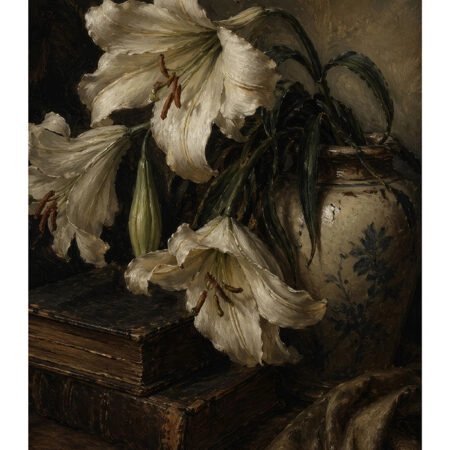 Poster VINTAGE DARK ACADEMIA DEAD FLOWERS -  Sticky 2