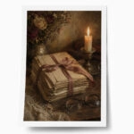 Poster VINTAGE DARK ACADEMIA DIARY