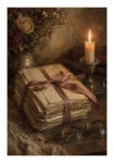 Poster VINTAGE DARK ACADEMIA DIARY