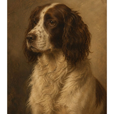 Poster VINTAGE DARK ACADEMIA DOG -  Sticky 2