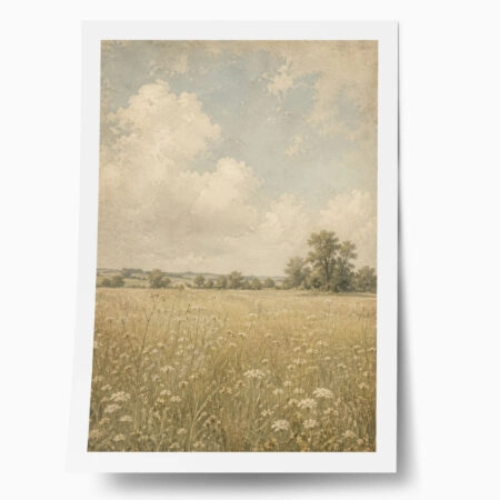 Poster VINTAGE DARK ACADEMIA FIELD 2 - 