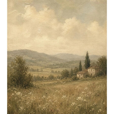 Poster VINTAGE DARK ACADEMIA FIELD 3 -  Sticky 2