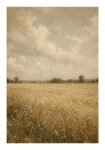 Poster VINTAGE DARK ACADEMIA FIELD