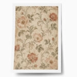 Poster VINTAGE DARK ACADEMIA FLORAL PATTERN 2