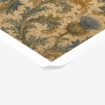 Poster VINTAGE DARK ACADEMIA FLORAL PATTERN 3