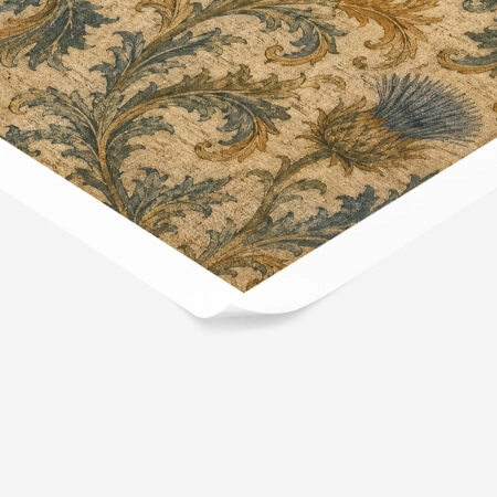 Poster VINTAGE DARK ACADEMIA FLORAL PATTERN 3 -  Sticky 1