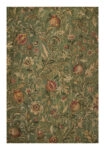 Poster VINTAGE DARK ACADEMIA FLORAL PATTERN