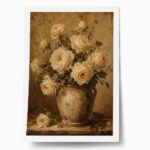 Poster VINTAGE DARK ACADEMIA FLOWER VASE 10