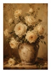 Poster VINTAGE DARK ACADEMIA FLOWER VASE 10