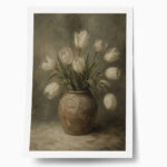 Poster VINTAGE DARK ACADEMIA FLOWER VASE 11