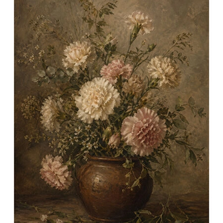 Poster VINTAGE DARK ACADEMIA FLOWER VASE 12 -  Sticky 2