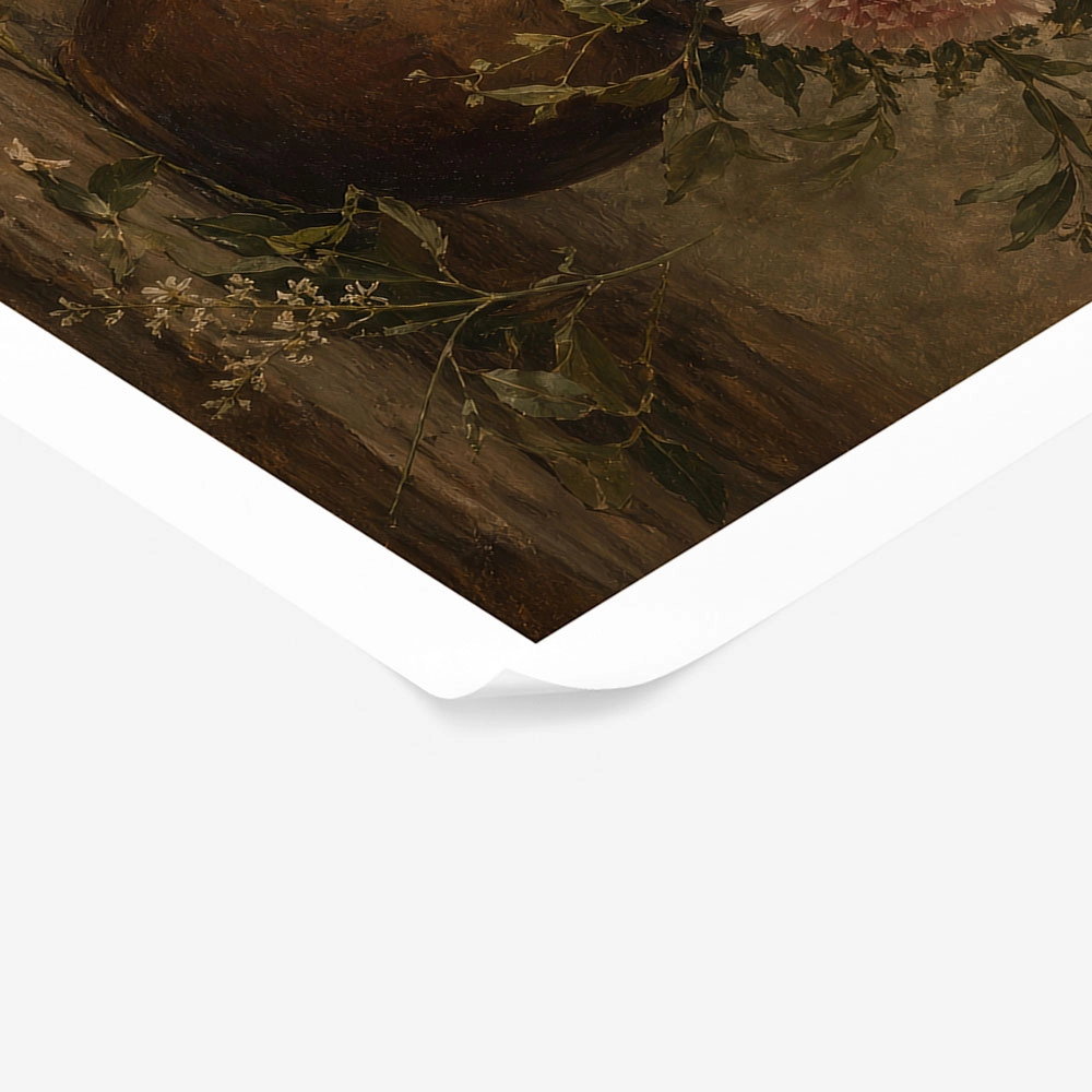 Poster VINTAGE DARK ACADEMIA FLOWER VASE 12