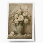 Poster VINTAGE DARK ACADEMIA FLOWER VASE 14