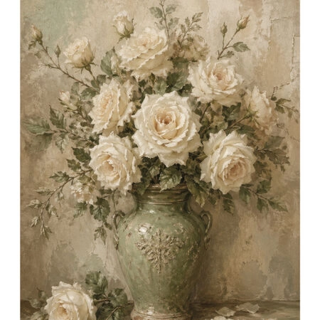 Poster VINTAGE DARK ACADEMIA FLOWER VASE 14 -  Sticky 2