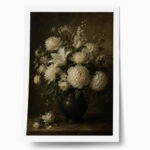 Poster VINTAGE DARK ACADEMIA FLOWER VASE 15