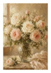 Poster VINTAGE DARK ACADEMIA FLOWER VASE 16