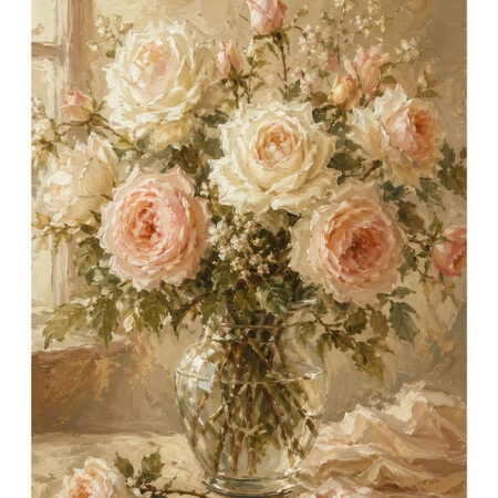 Poster VINTAGE DARK ACADEMIA FLOWER VASE 16 -  Sticky 2