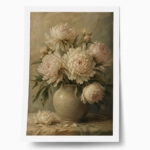 Poster VINTAGE DARK ACADEMIA FLOWER VASE 18