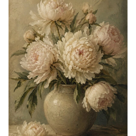 Poster VINTAGE DARK ACADEMIA FLOWER VASE 18 -  Sticky 2