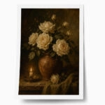 Poster VINTAGE DARK ACADEMIA FLOWER VASE 19