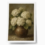Poster VINTAGE DARK ACADEMIA FLOWER VASE 22