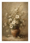 Poster VINTAGE DARK ACADEMIA FLOWER VASE 24