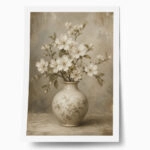 Poster VINTAGE DARK ACADEMIA FLOWER VASE 2