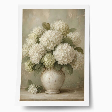 Poster VINTAGE DARK ACADEMIA FLOWER VASE 4 - 
