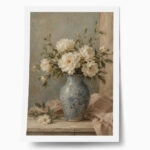 Poster VINTAGE DARK ACADEMIA FLOWER VASE 6