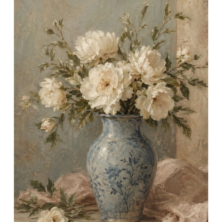 Poster VINTAGE DARK ACADEMIA FLOWER VASE 6 -  Sticky 2