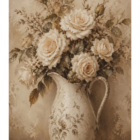 Poster VINTAGE DARK ACADEMIA FLOWER VASE 8 -  Sticky 2