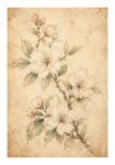 Poster VINTAGE DARK ACADEMIA FLOWERS 5