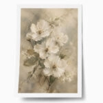 Poster VINTAGE DARK ACADEMIA FLOWERS