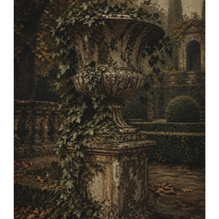 Poster VINTAGE DARK ACADEMIA FOUNTAIN -  Sticky 2