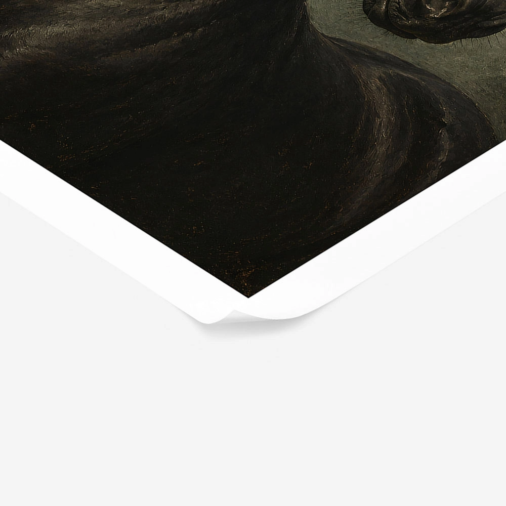 Poster VINTAGE DARK ACADEMIA HORSE 9