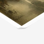 Poster VINTAGE DARK ACADEMIA LAKE PATH