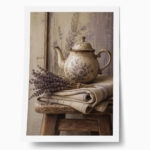 Poster VINTAGE DARK ACADEMIA LAVENDER