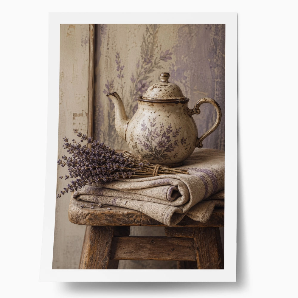 Poster VINTAGE DARK ACADEMIA LAVENDER