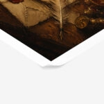 Poster VINTAGE DARK ACADEMIA LETTERS