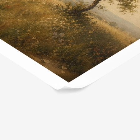 Poster VINTAGE DARK ACADEMIA LONE TREE 2 -  Sticky 1