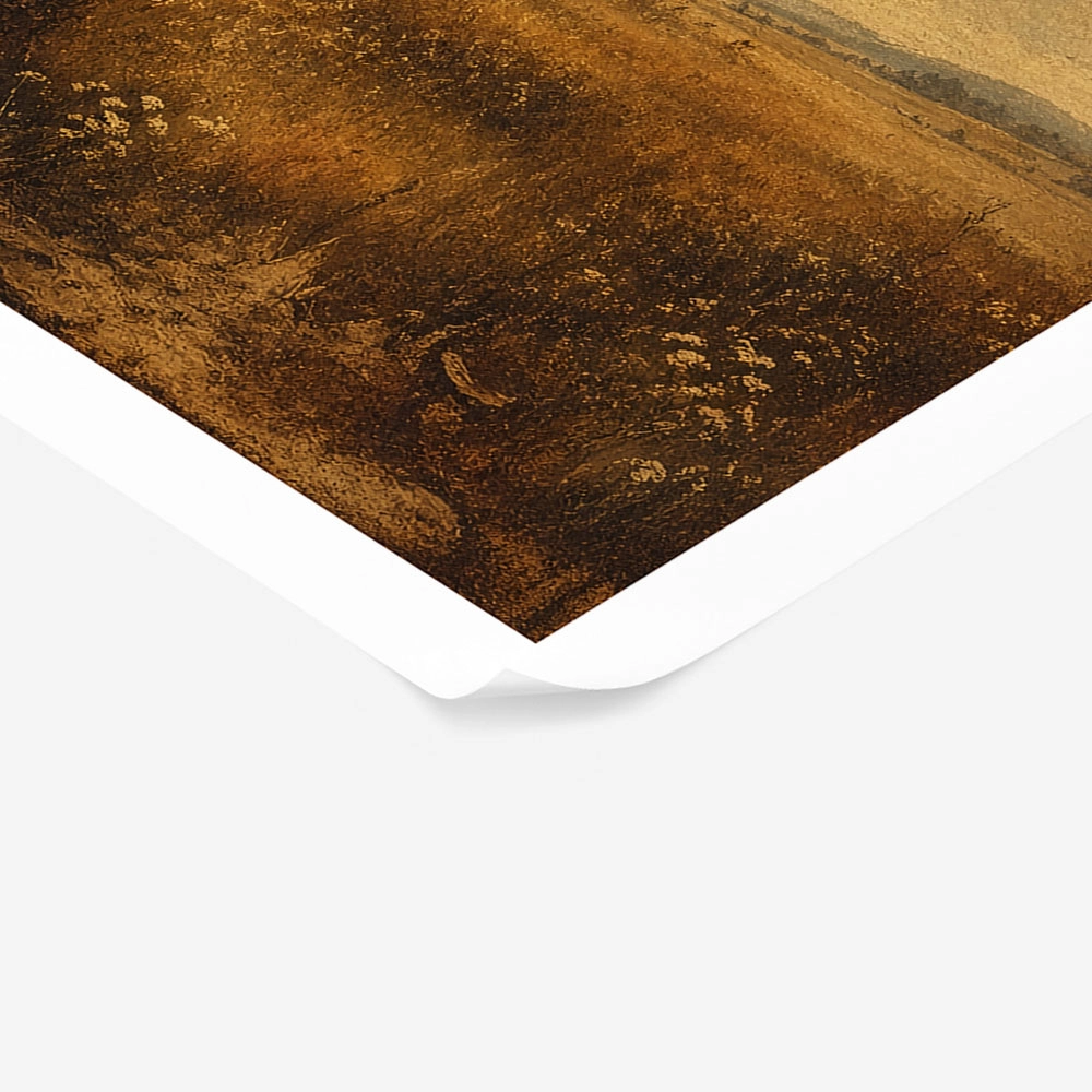 Poster VINTAGE DARK ACADEMIA LONE TREE