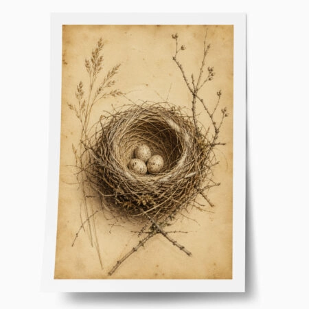 Poster VINTAGE DARK ACADEMIA NEST 2 - 