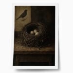 Poster VINTAGE DARK ACADEMIA NEST