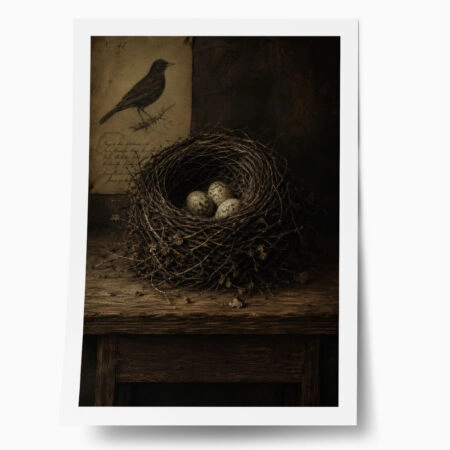 Poster VINTAGE DARK ACADEMIA NEST - 