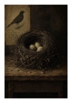 Poster VINTAGE DARK ACADEMIA NEST