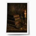 Poster VINTAGE DARK ACADEMIA NOTES