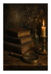 Poster VINTAGE DARK ACADEMIA NOTES