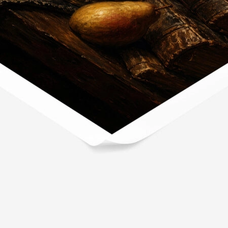 Poster VINTAGE DARK ACADEMIA PEARS -  Sticky 1